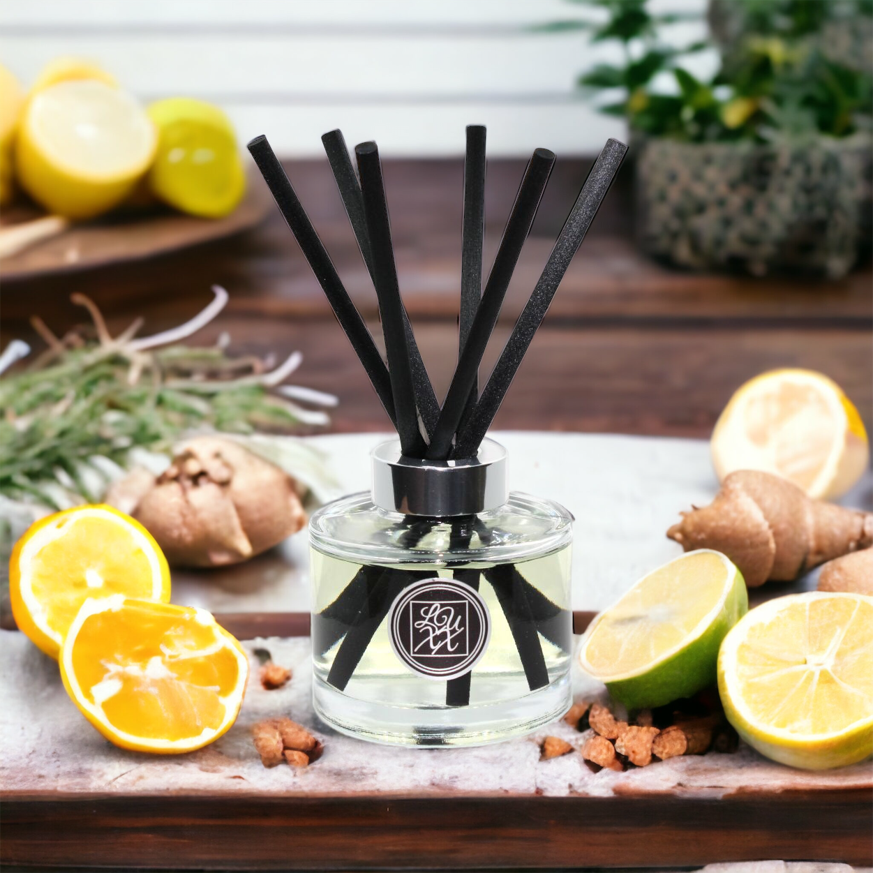 Lemongrass & Ginger - Large Luxury Reed Diffuser 150ml