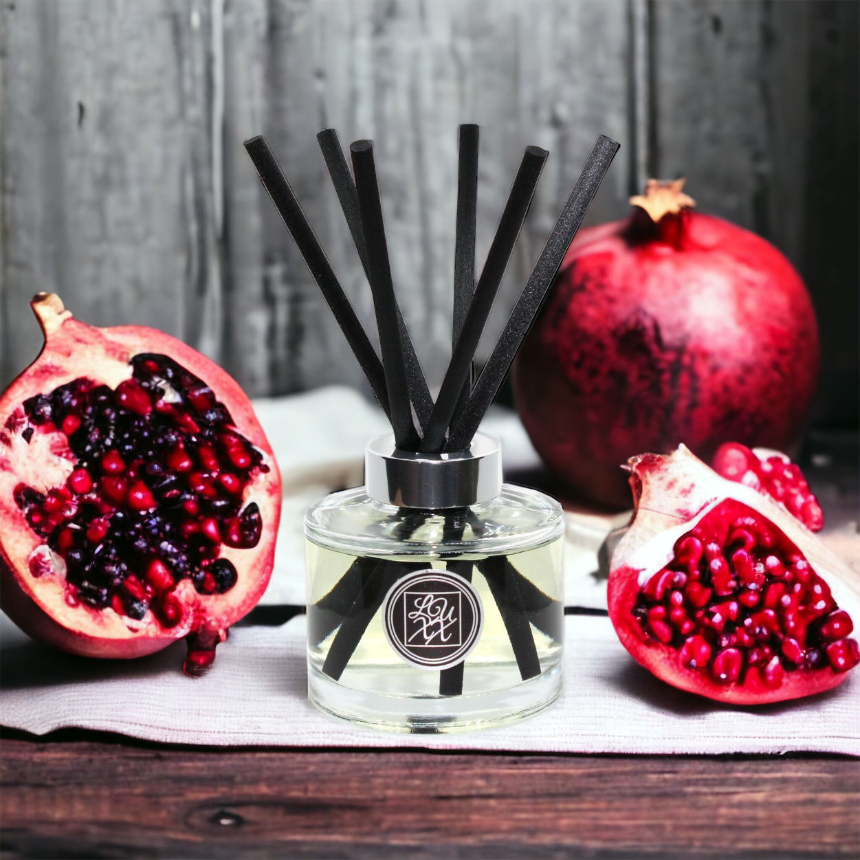 Black Pomegranate - Large Luxury Reed Diffuser 150ml