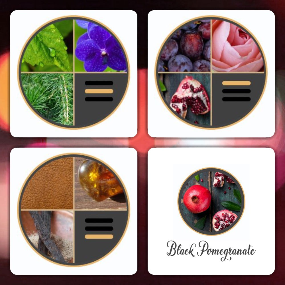 Black Pomegranate Luxury Wax Melts 85g | 70+ hours of fragrance