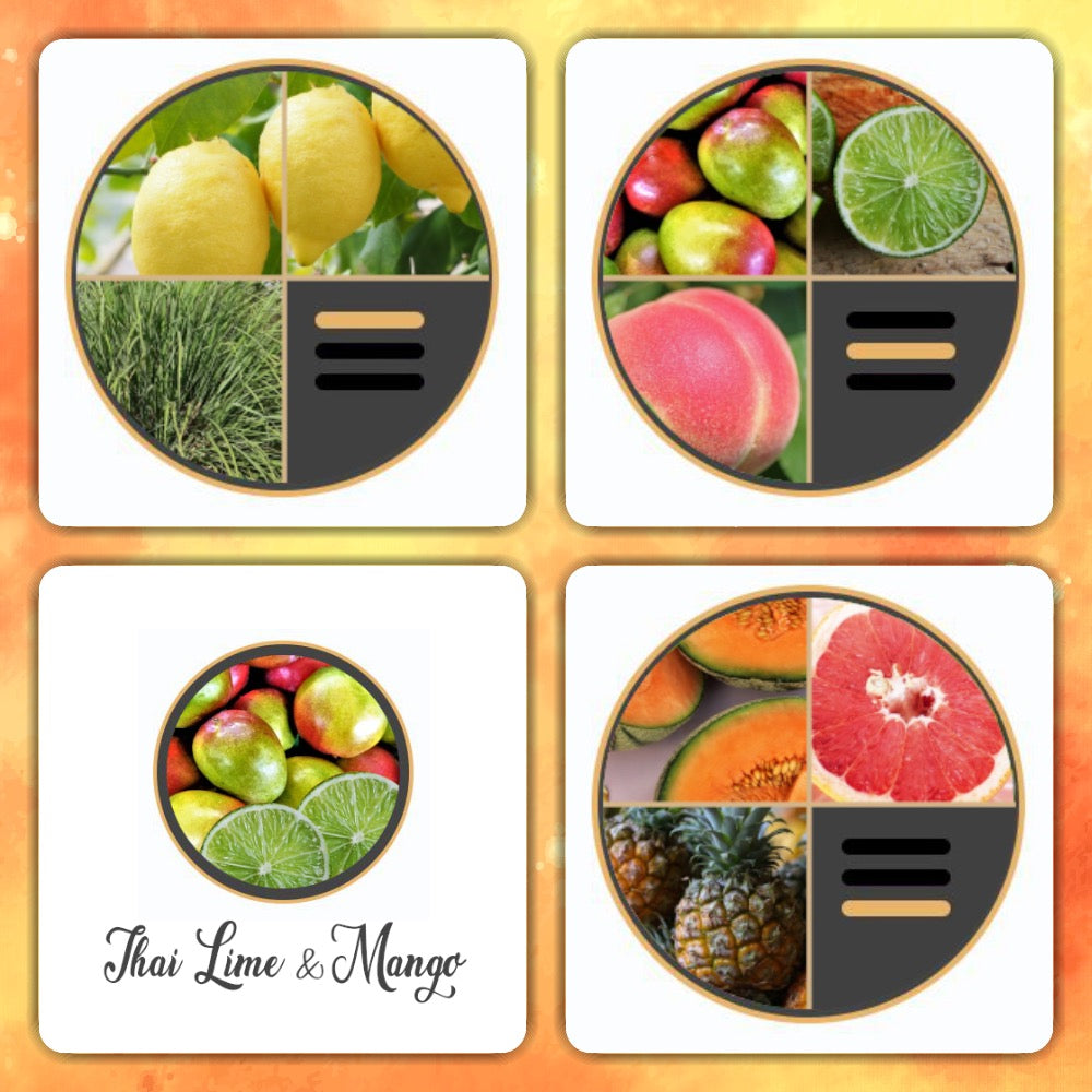 Thai Lime & Mango Luxury Wax Melts 85g | 70+ hours of fragrance