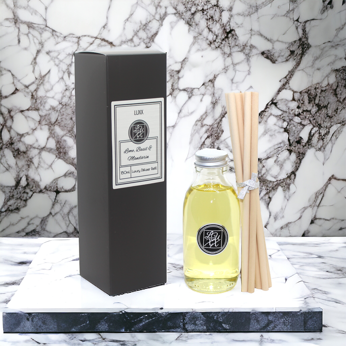 Lime, Basil & Mandarin - Luxury Reed Diffuser Refill 150ml