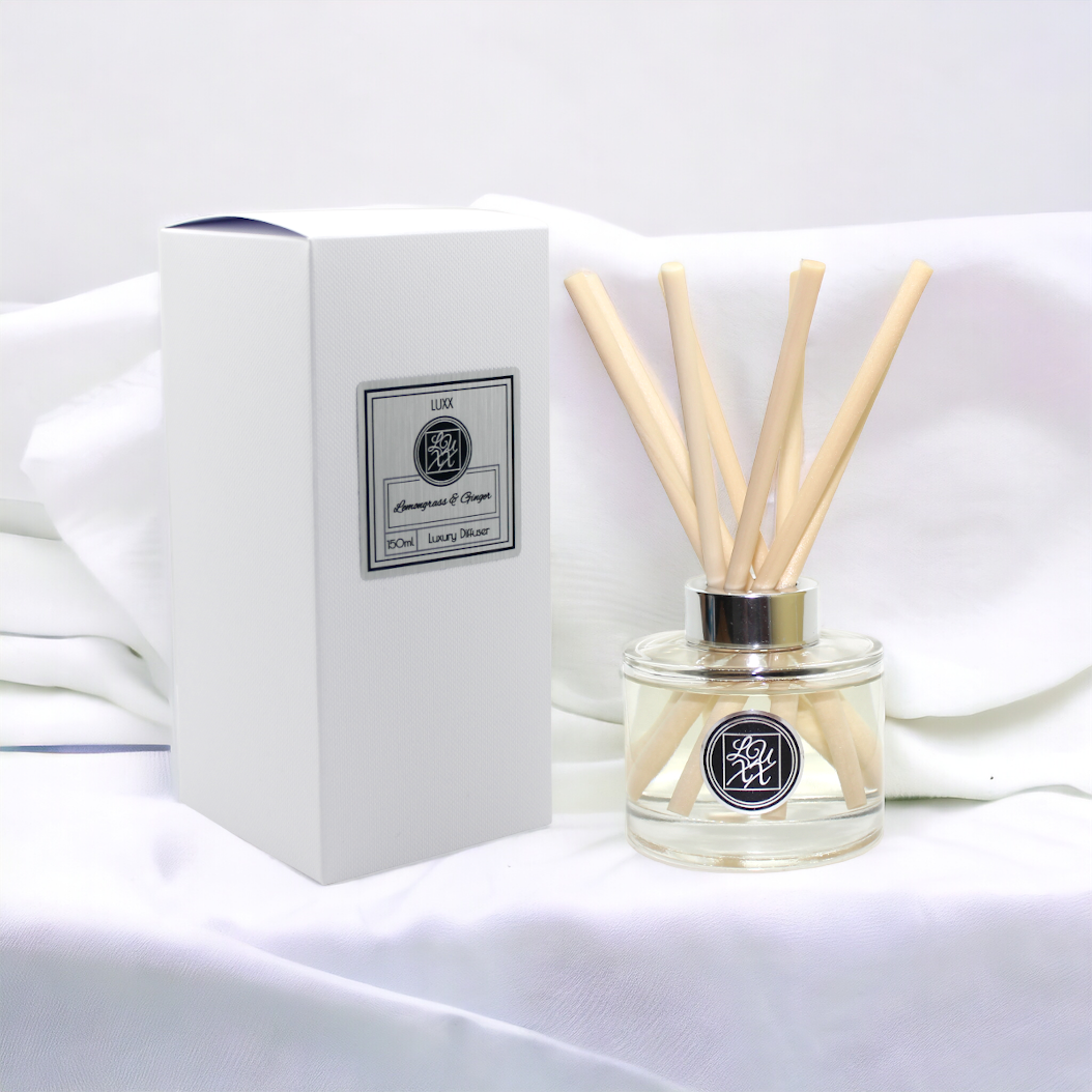 Lemongrass & Ginger - Large Luxury Reed Diffuser 150ml