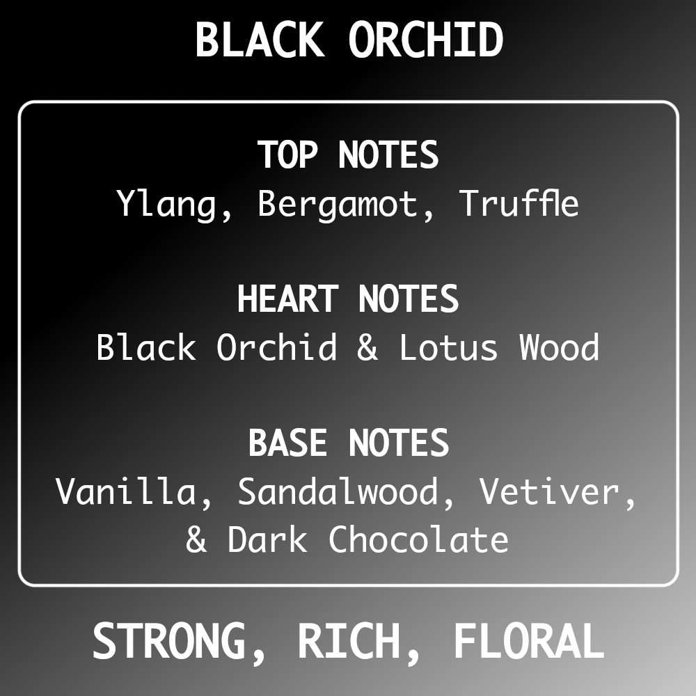 Black Orchid - Large Luxury Reed Diffuser 150ml