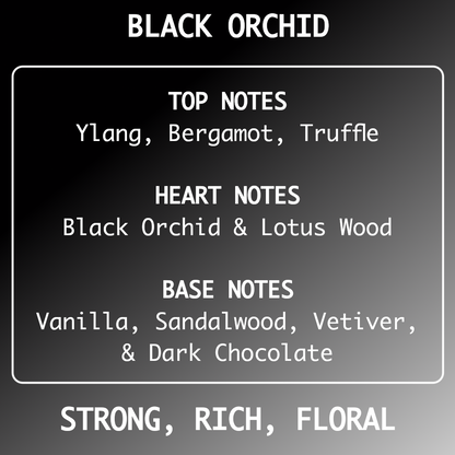 Black Orchid - Large Luxury Reed Diffuser 150ml