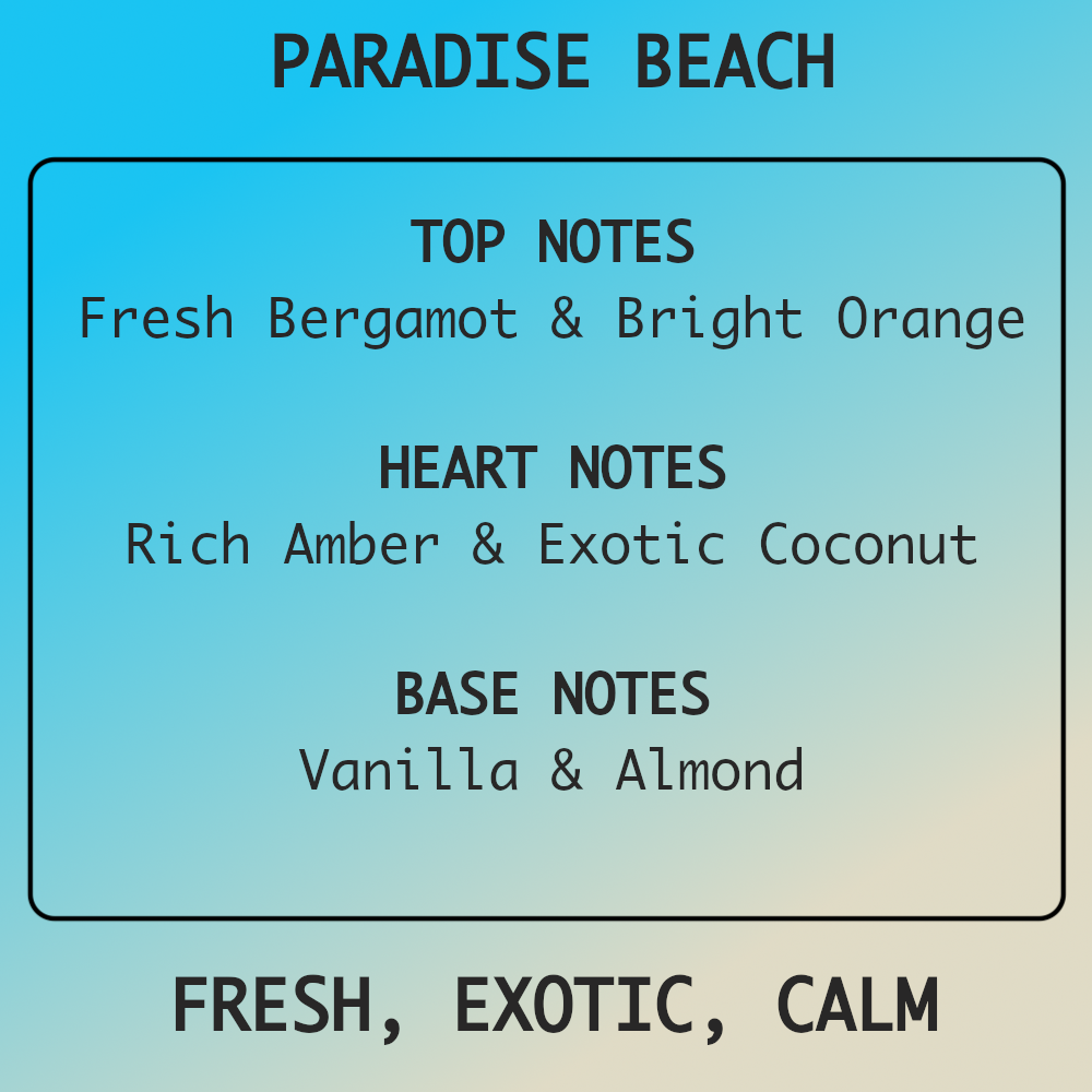 Paradise Beach Luxury Room Mist 100ml