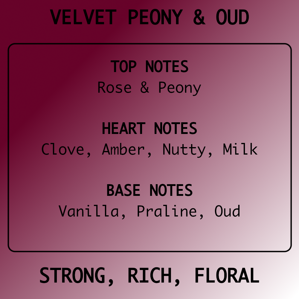 Velvet Peony & Oud Luxury Room Mist 100ml